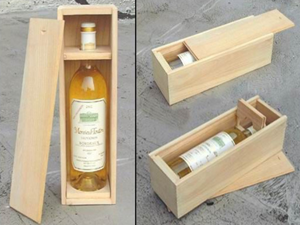 One set wooden wine box