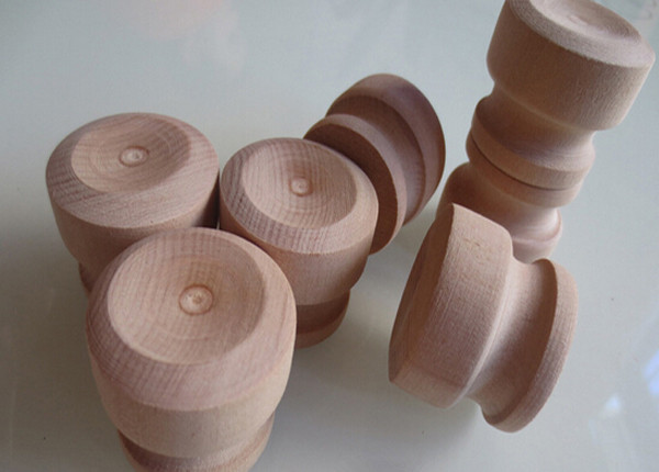 Wood Cabinet Knob/Unpainted