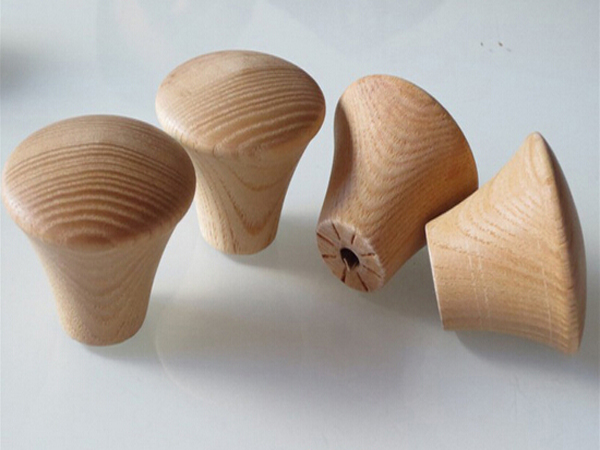 Wood Cabinet Knob/Unpainted