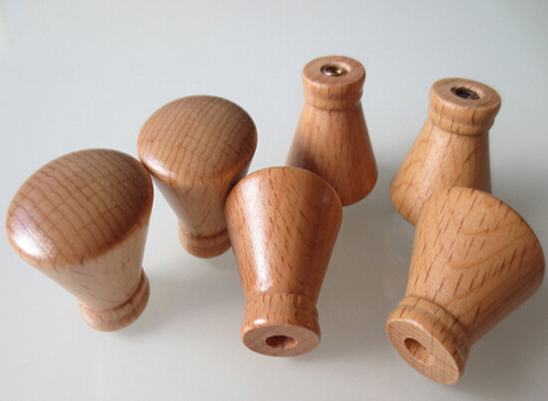 Wood Cabinet Knob/Painted