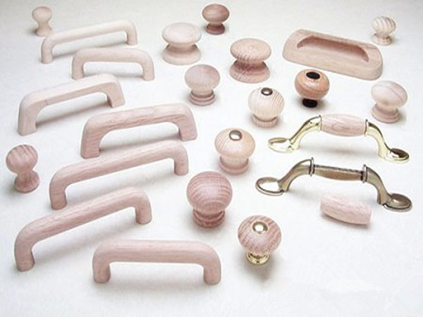 Wood Cabinet Knob/Handle Unpainted