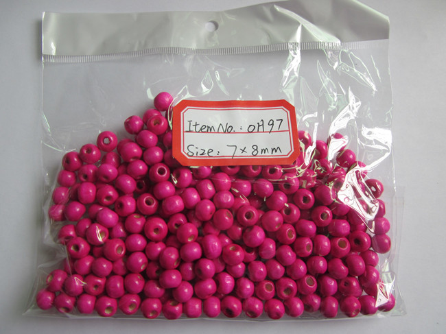 OH 97 wooden beads