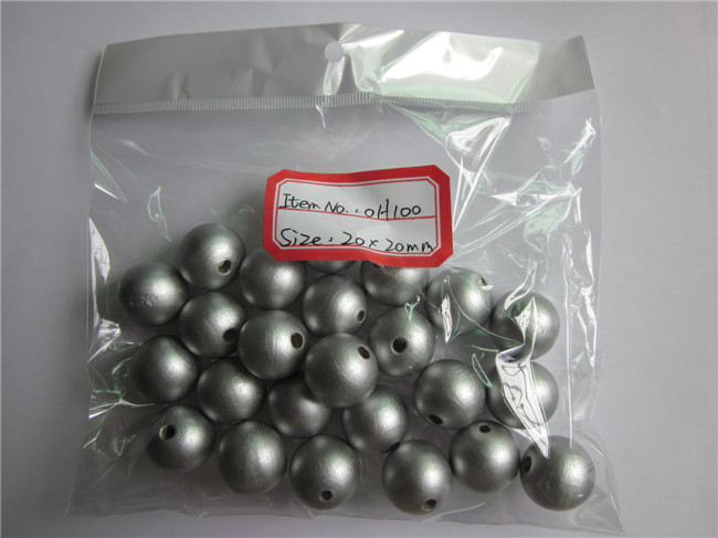 OH 100 WOOD BEADS
