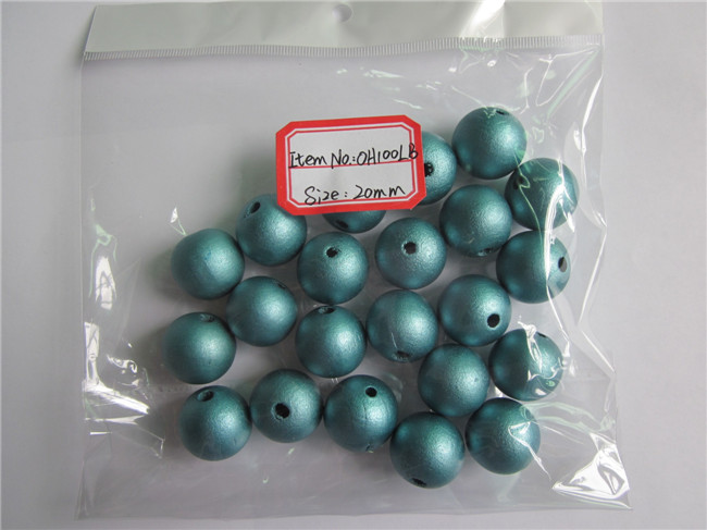 OH100LB WOOD BEADS