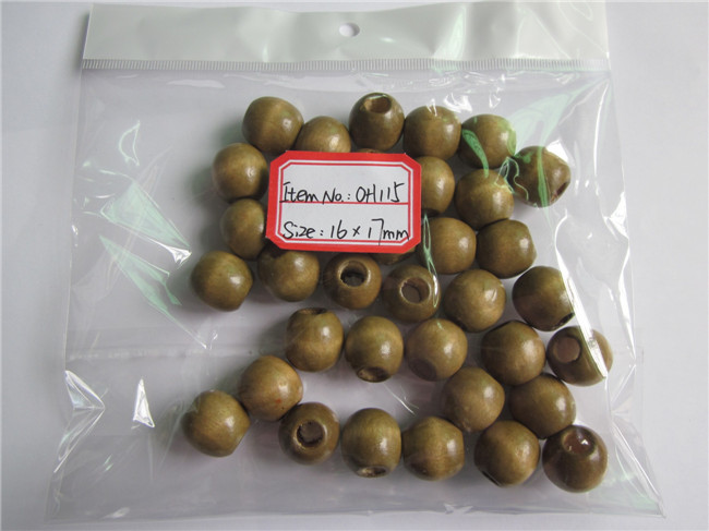 OH115 WOOD BEADS