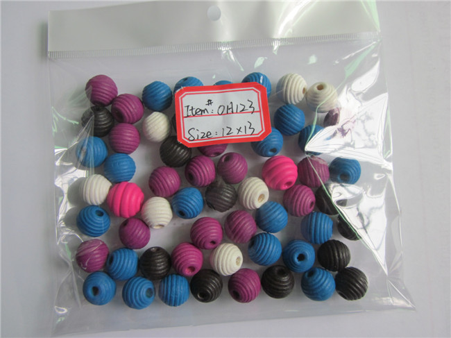 OH123 WOOD BEADS
