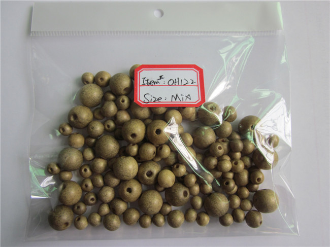 OH 122 WOOD BEADS