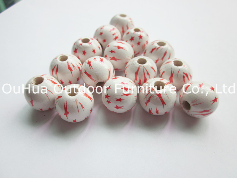 OH10 WOOD BEADS