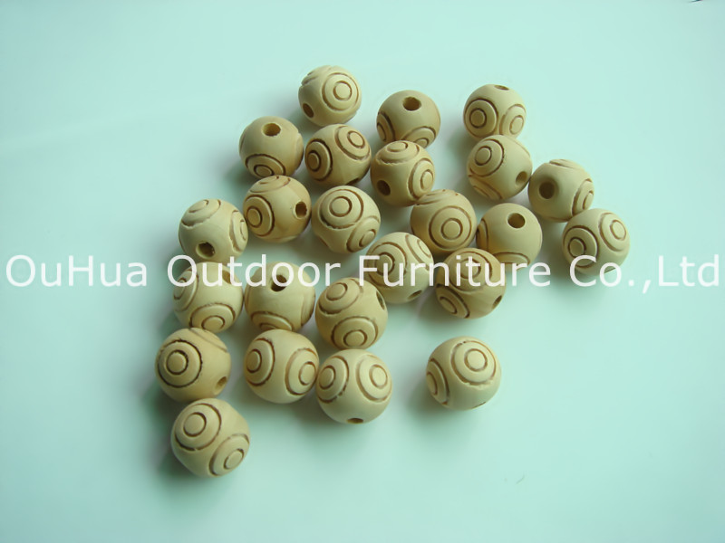 OH 19 WOOD BEADS