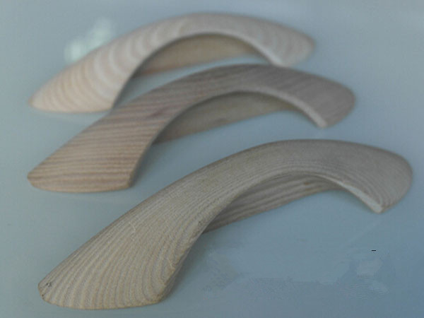 Wood Cabinet Handle/Unpainted
