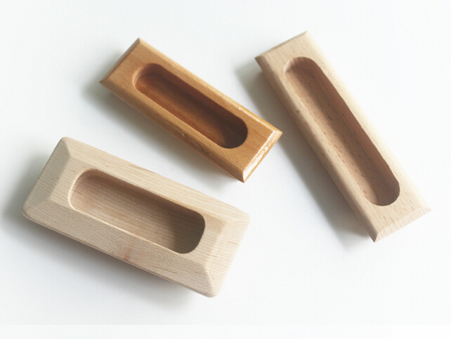 Wood Cabinet Handle/Painted
