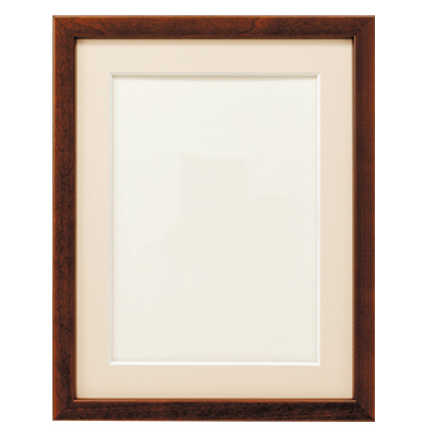 finished wood picture frame