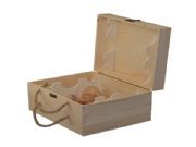 Three set wooden wine box