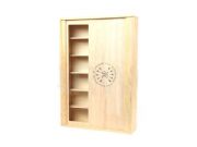 Six set wooden wine box