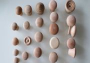 Wood Cabinet Knob/Unpainted