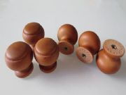 Wood Round Cabinet Knob/Unpainted
