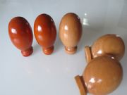 Wood Round Cabinet Knob/Painted