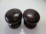 Wood Round Cabinet Knob/Painted