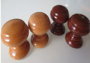 Wood Round Cabinet Knob/Painted