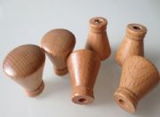 Wood Cabinet Knob/Painted