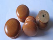 Wood Round Cabinet Knob/Painted