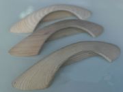 Wood Cabinet Handle/Unpainted